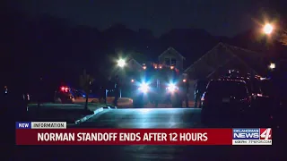 Norman standoff ends after 12 hours