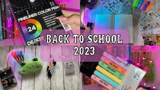 Back to school ’23 | готовимся к учёбе вместе | собираем пенал | оформляем ежедневник на сентябрь