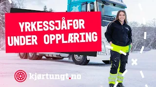 Yrkessjåfør under opplæring