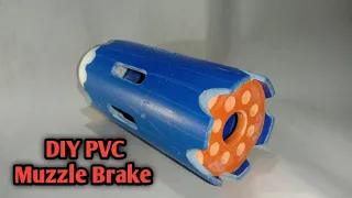 How to make DIY pvc muzzle brake(PVC Toygun/PCP Airgun)