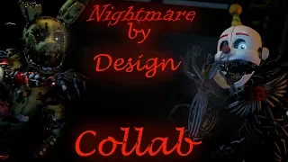 FNaF-C4D-SFM-IYAN | Nightmare by design COLLAB