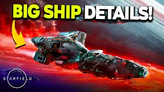 Starfield's Ship Building Is INSANE - Weapons, Crew, Docking & More - Starfield News