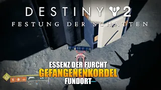 Destiny 2 Essenz der Furcht Quest-Schritt - Gefangenenkordel Fundort