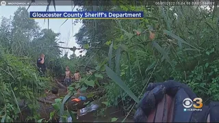 Bodycam video: Gloucester County K9 finds 3 lost boys in Magnolia woods