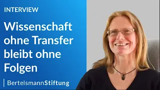 Warum wir den Transfer aus der Wissenschaft wichtiger nehmen müssen – Interview mit Isabel Rößler