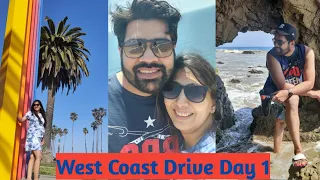 LA to San Francisco Day 1|| Highway US 1 || Best Highway of USA