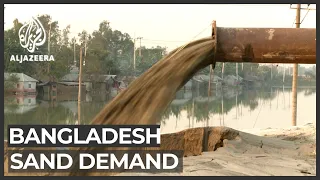 Urbanisation driving demand for sand in Bangladesh