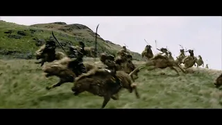 WARGS AMBUSH SCENE | LORD OF THE RINGS: THE TWO TOWERS