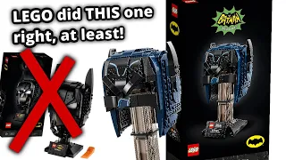 LEGO Batman 60s Cowl! What's going on with 2021 LEGO DC sets?!