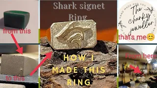 Making a solid gold Signet ring