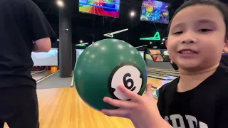 LETS BATTLE BOWLING YOUNG BLOOD !!! #bowling #practicemakesperfect #awesome #trickshots