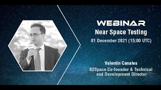 Near Space Testing Webinar (B2Space Hawk Programme)