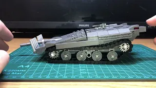 Lego MOC Strv103 Tank Suspension Demo