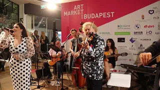 GYPSY JAZZ BAND @ Art Market Budapest 2023 - Ez a vonat, ha elindult, hadd menjen..