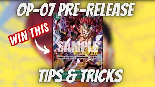 OP 07 Pre Release Tips - Be ready to WIN!