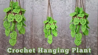 Crochet Hanging Plant l Crochet Car Hanging Plant l crochet vines easy pattern