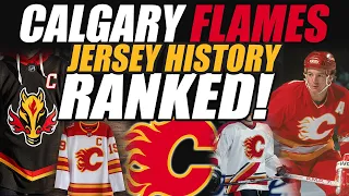 Calgary Flames Jersey History Ranked!