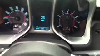 2011 Camaro RS 0-60+ speed test