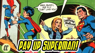 Superman Dodges Child Support!