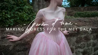 Creating a Dress for the Met Gala 2024 - Garden of Time