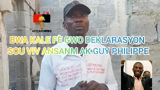 BWA KALE FÈ GWO DEKLARASYON SOU VIV ANSANM AK GUY PHILIPPE NI SOU KONSÈY PREZIDANSYÈL 7 TÈT CARICOM