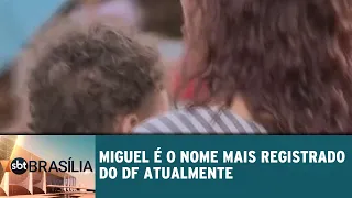 Miguel e Alice são os nomes mais registrados no DF no momento | SBT Brasília 31/12/2018