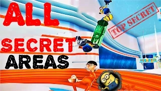 Minion Rush All SECRET AREAS Gameplay HD