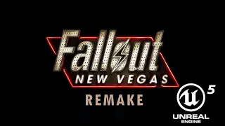 Fallout New Vegas - Unreal Engine 5 4K 2022 - Fan Concept