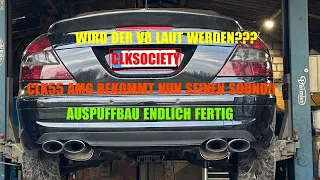 CLKSociety | CLK 55 AMG Auspuff endlich fertig | Der V8 wird brüllen | Selfmade Auspuff Part 3