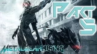 Let's Play: Metal Gear Rising: Revengeance - Part 5: Cutting the Left Hands