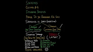 STATISTICS || Descriptive Statistics | Lecture 4 | #maths