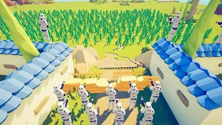 Zombie 100 Units vs  Stormtrooper Army Soldier - Totally Accurate Battle Simulator TABS