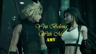Final Fantasy Cloud x Tifa「AMV」You Belong With Me ~ Cloti