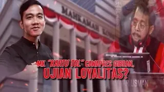 MK "Kartu Tol" Cawapres Gibran, Ujian Loyalitas? | AKIM tvOne