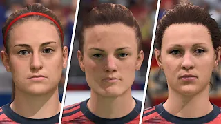 FIFA 22 SPAIN WOMEN'S NATIONAL FOOTBALL TEAM FACES - Alexia Putellas, A Bonmatí, I Paredes, etc