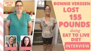 Bonnie Lost 155 Pounds Doing THIS with the Eat to Live diet // Nutritarian // Vegan