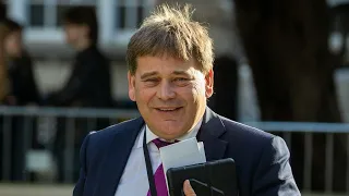 Andrew Bridgen suspended as Tory MP over Covid vaccine comments