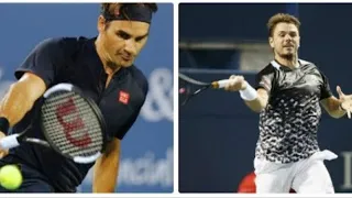 Roger Federer Vs Stan Wawrinka - QF Cincinnati 2018 Highlights HD - Roger Federer