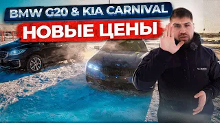 BMW G20 & Kia Carnival новый цены!