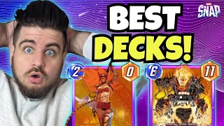 The BEST DECKS To Climb To Infinite In Marvel SNAP! | KMBest Top Decks 4/8/24 - April - Thunderbolts