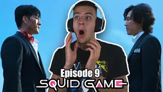 INTENSE ENDING! Squid Game Episode 9 - One Lucky Day Reaction!