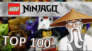 TOP100 MINIFIGUREK z LEGO NINJAGO 🍣 / MAXIVLOG