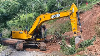 Mountain Road Carving: Epic Excavator Work | Excavator Working Video | Excavator Planet