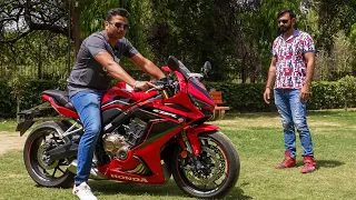 CBR 650r 2022 red - The perfect sportstourer - King Indian