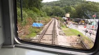 73001 Cab Ride ,Lydney Jn - Parkend on 21st Sept 2013