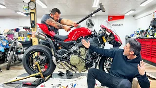 Our Brand New 2023 Ducati Panigale is Broken