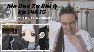 WANGXIAN BEING PARENTS! Mo Dao Zu Shi Q (魔道祖师 Q) Ep 14&15 Reaction