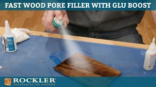 How to Create a Smooth Wood Finish with Glu Boost Fill 'N Finish