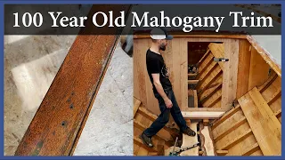 100-Year-Old Mahogany Trim - Episode 175 - Acorn to Arabella: Journey of a Wooden Boat