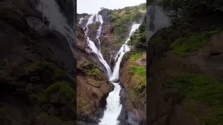 Goa Dudhsagar waterfalls, nice view😍😍